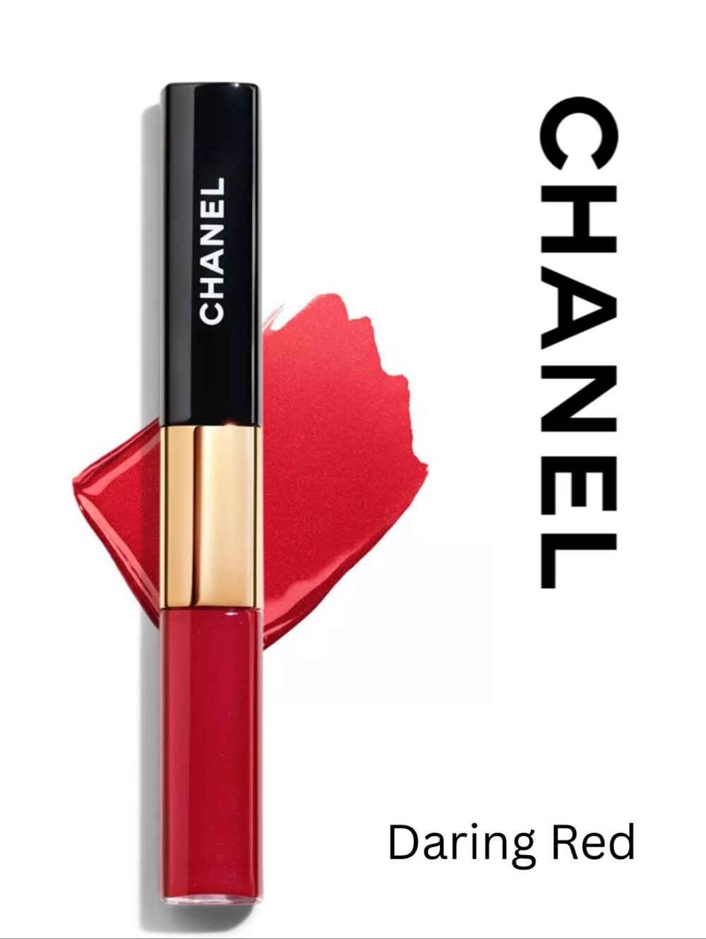 CHANEL- 47 - LE ROUGE DUO ULTRA TENUE- Daring Red